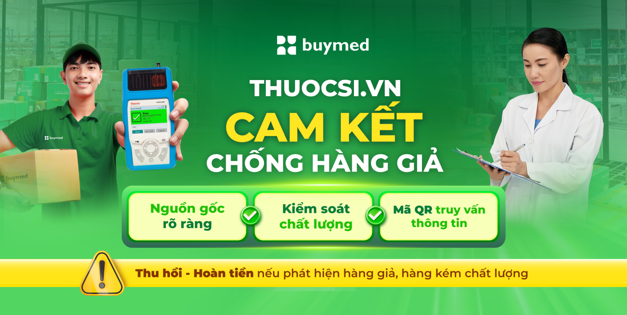 Thuocsi.vn cam kết chống hàng giả